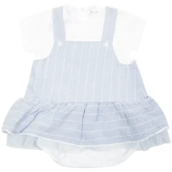 Denim Overall mit T-Shirt Set