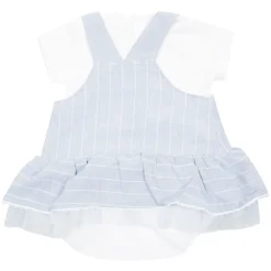 Denim Overall mit T-Shirt Set