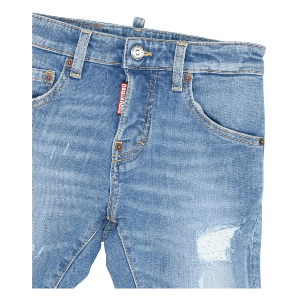 Denim Shorts – Used-Look