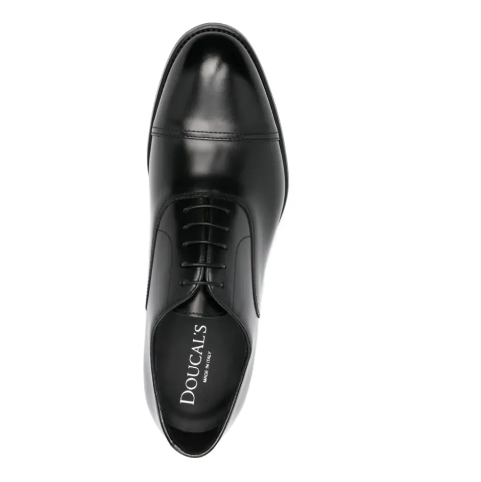 Derby Schuhe aus Leder