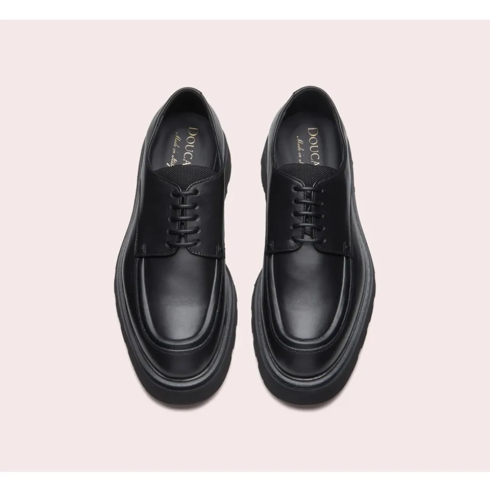 Derby Schuhe aus Leder