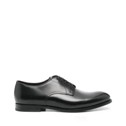 Derby-Schuhe aus gebürstetem Leder