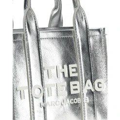 Die metallische Leder Crossbody Tote