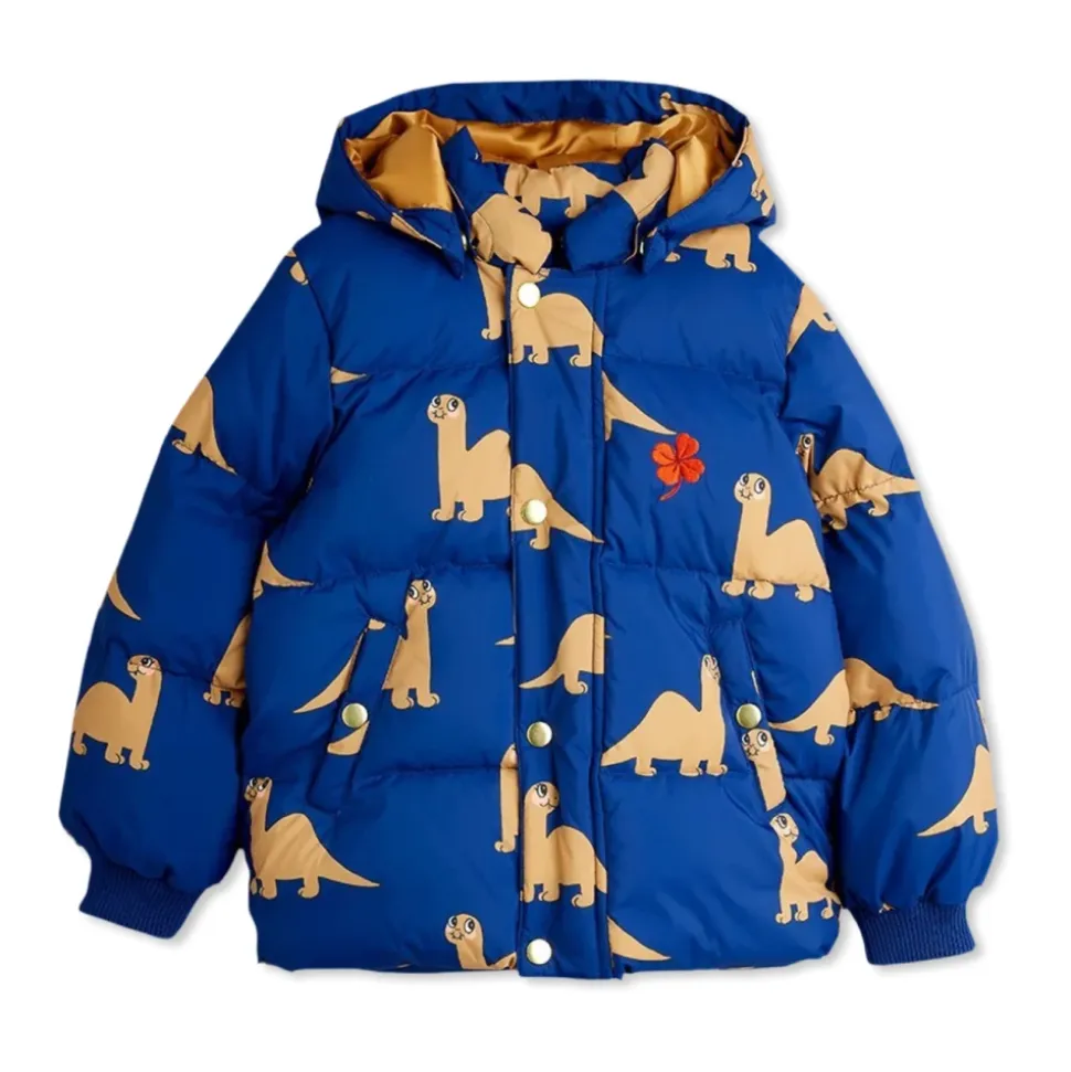 Dinos Kapuzen-Pufferjacke