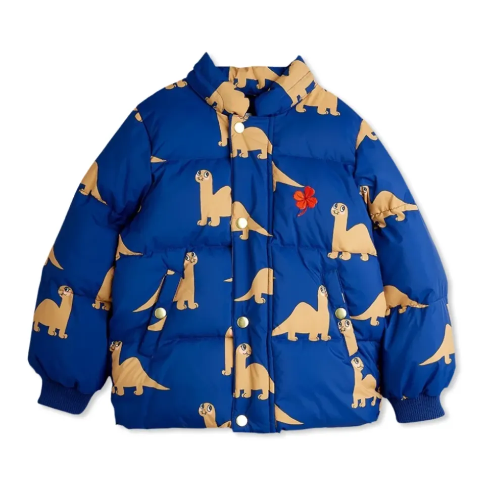 Dinos Kapuzen-Pufferjacke