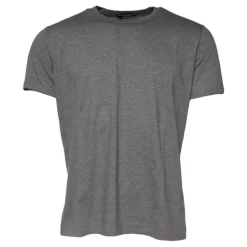 Dolce & Gabbana Gray Cotton Crew Neck Short Sleeves T-shirt