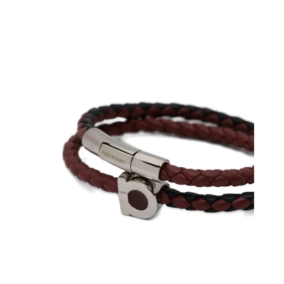 Doppelreihiges geflochtenes Armband