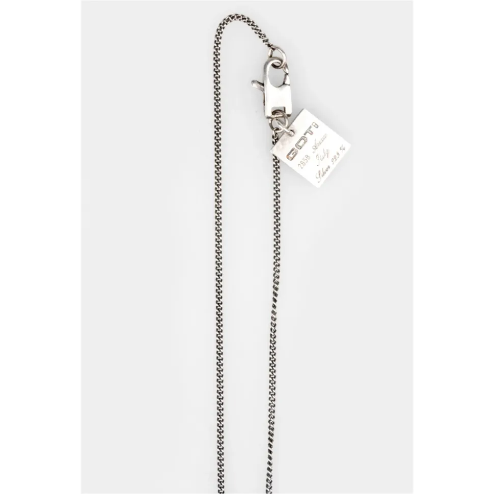 Double Circle Pendant Necklace
