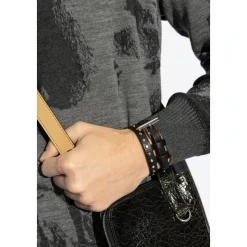 Double-wrap Lederarmband