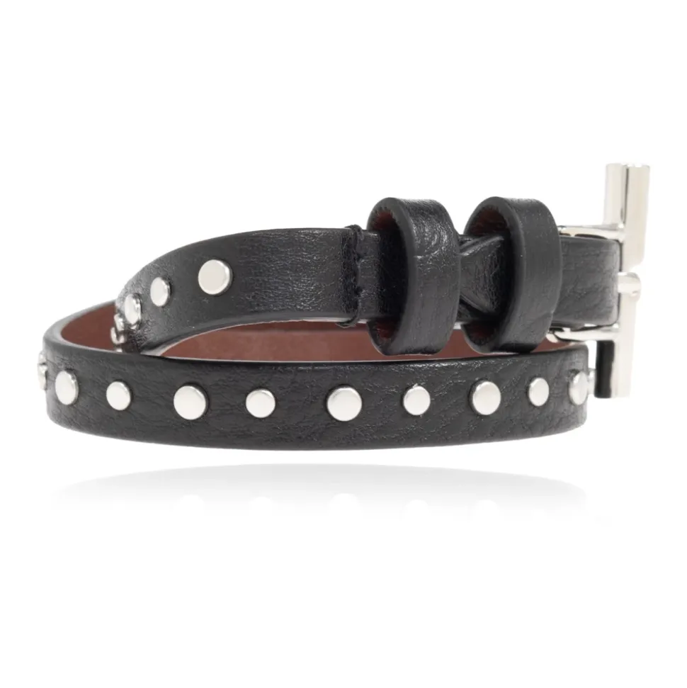 Double-wrap Lederarmband