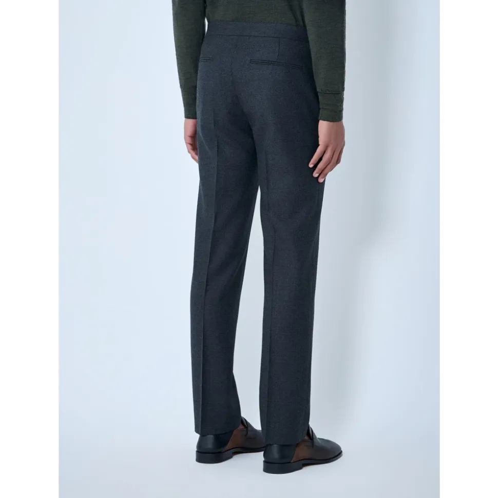 Drawstring Wool Trousers