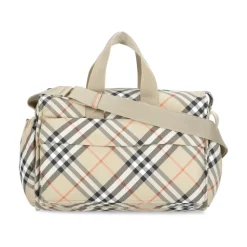 Duffel Bag mit Karomuster