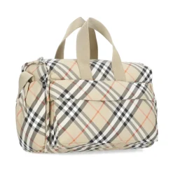 Duffel Bag mit Karomuster