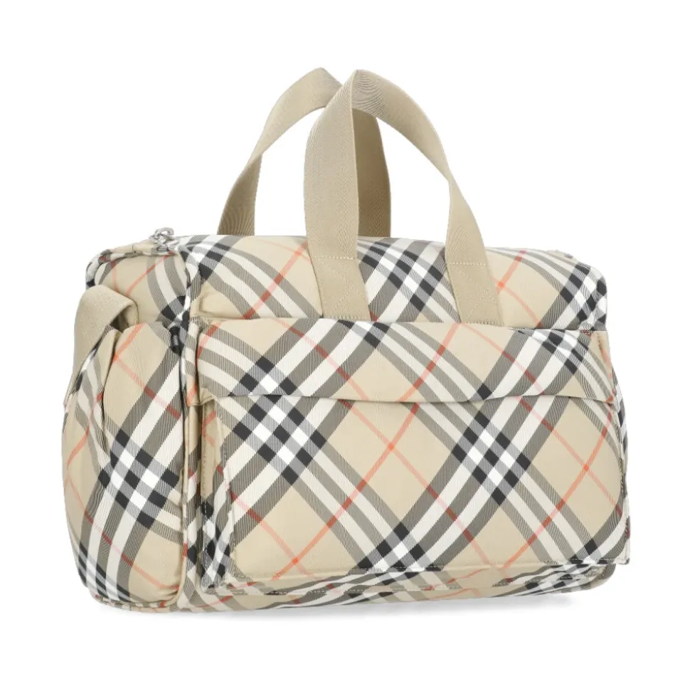 Duffel Bag mit Karomuster