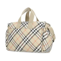 Duffel Bag mit Karomuster