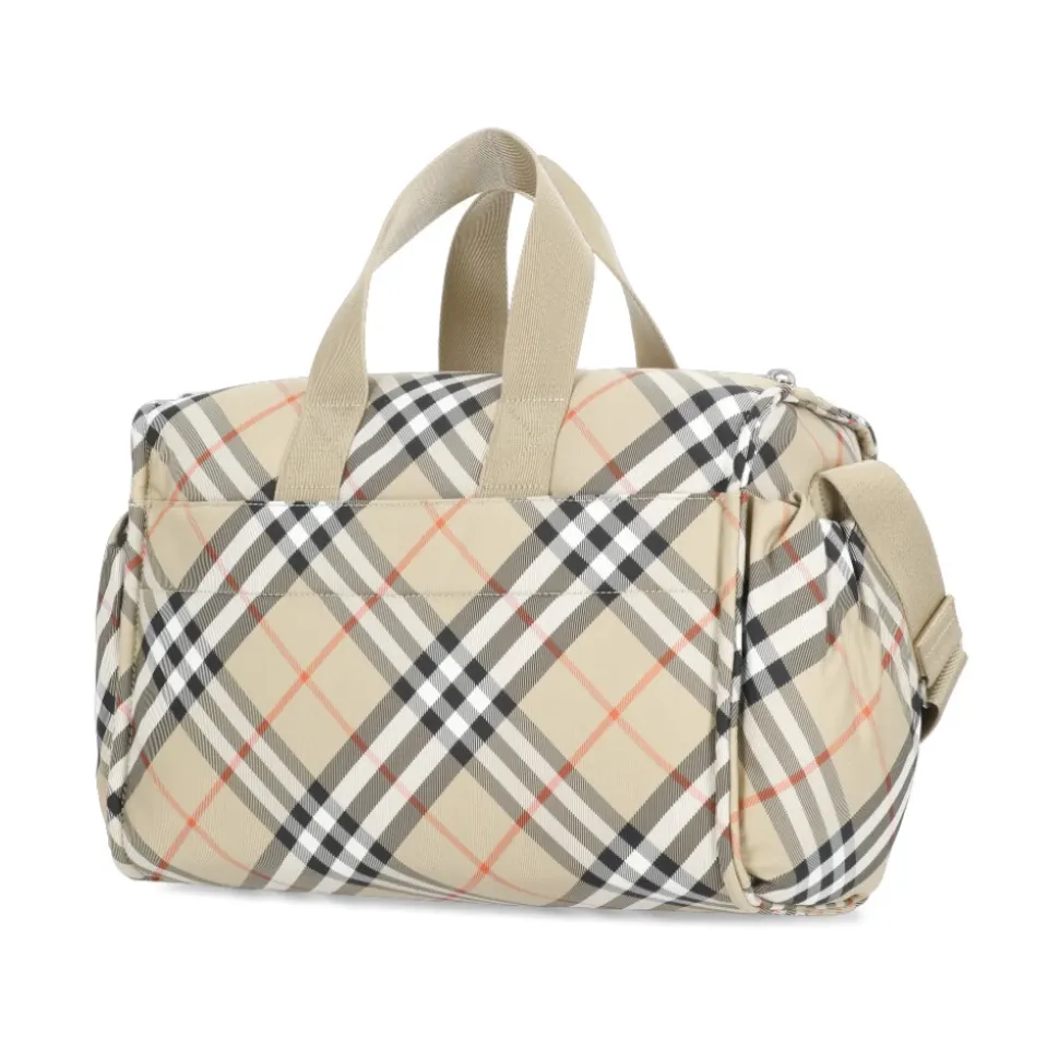 Duffel Bag mit Karomuster