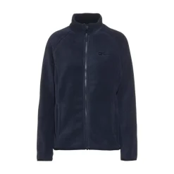 Dunkelblaue Fleecejacke für Damen