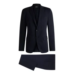 Dunkelblauer Home Vestit Set