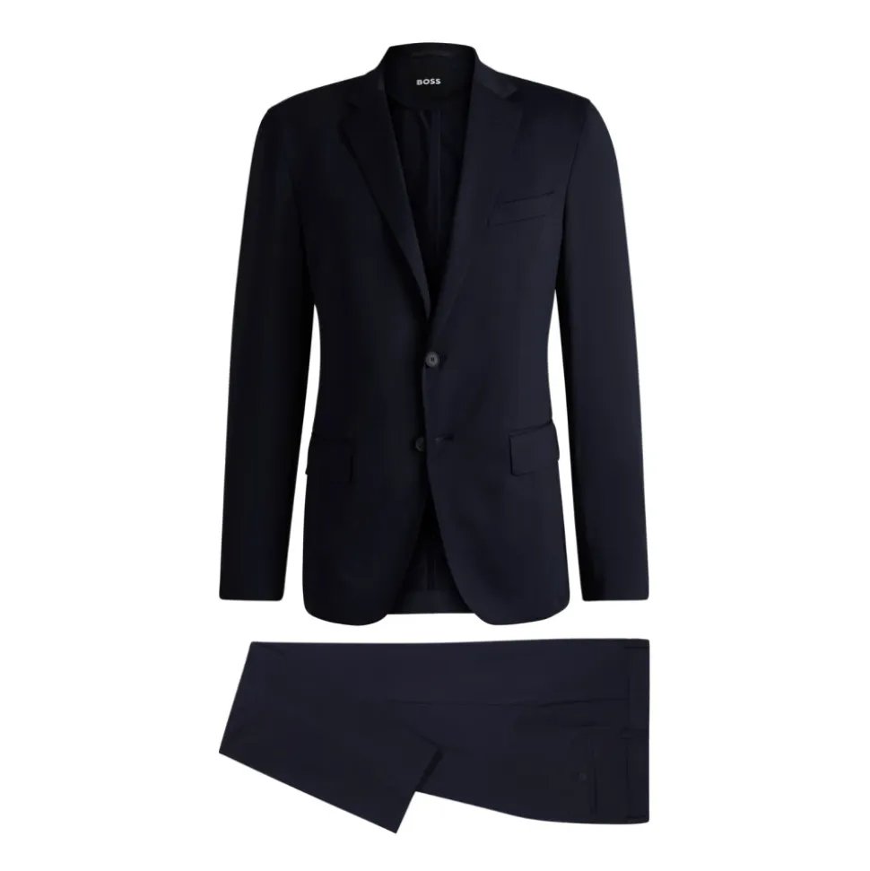 Dunkelblauer Home Vestit Set