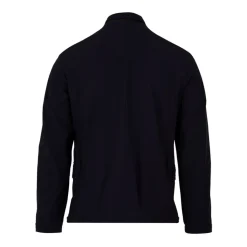 Dunkelblauer TEBALDO-KN Modell Mantel