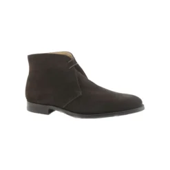 Dunkelbraune City Sole Schnürschuhe aus Wildleder