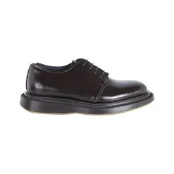 Dunkelbraune Derby Adam Schuhe