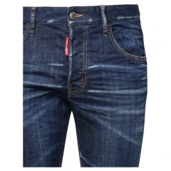 Dunkle Saubere Wasch Skater Jeans