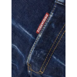 Dunkle Saubere Wasch Skater Jeans