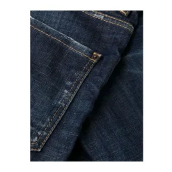 Dunkle Saubere Wasch Skater Jeans