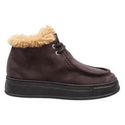 Ebony Wildleder Schnürsneaker