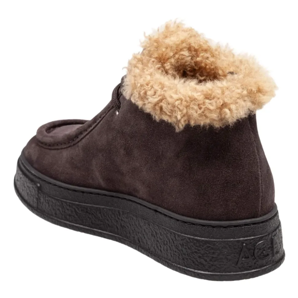 Ebony Wildleder Schnürsneaker