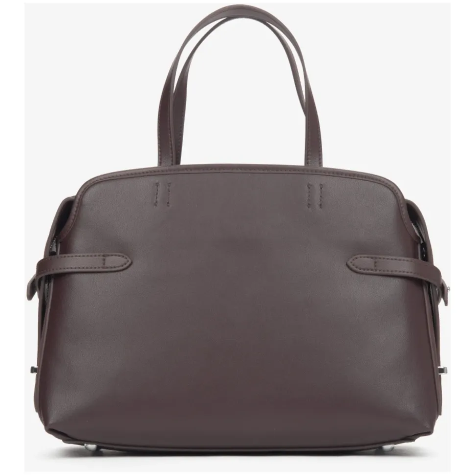 Echtleder-Tote-Handtasche