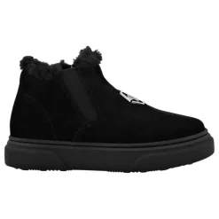 Eco Shearling Wildleder Stiefeletten
