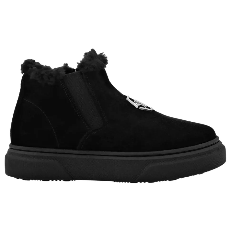 Eco Shearling Wildleder Stiefeletten
