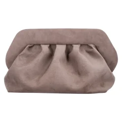 Eco Suede Clutch Tasche