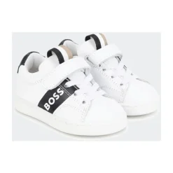 Ecopelle Diagonal Logo Sneakers
