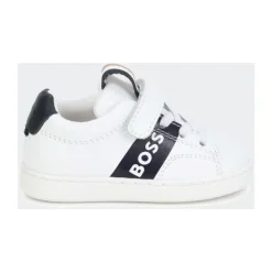 Ecopelle Diagonal Logo Sneakers