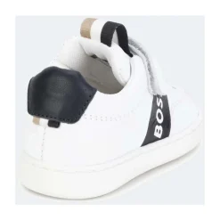 Ecopelle Diagonal Logo Sneakers