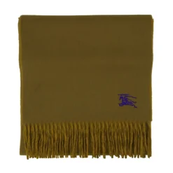 Einfarbiges Wollschal - Khaki Kaschmir