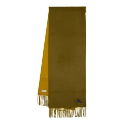 Einfarbiges Wollschal - Khaki Kaschmir