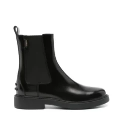 Elastische Leder Chelsea Boots