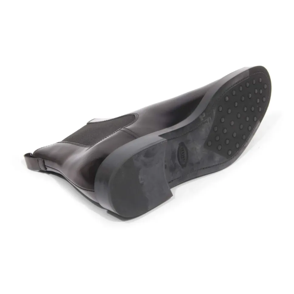 Elastische Schwarze Stiefeletten