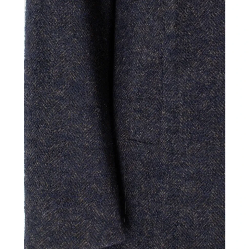Elegant Coat-Style Jacket with Zip Fastening