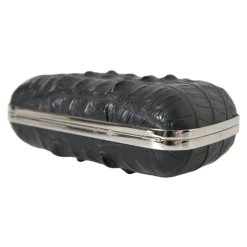 Elegante Abend-Clutch aus Krokodilleder