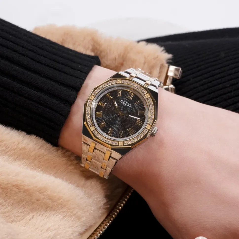 Elegante Goldene Desire Damenuhr