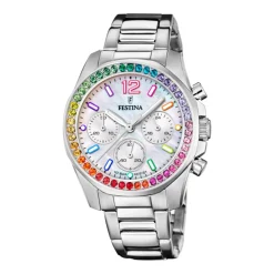 Elegante Graue Boyfriend Uhr