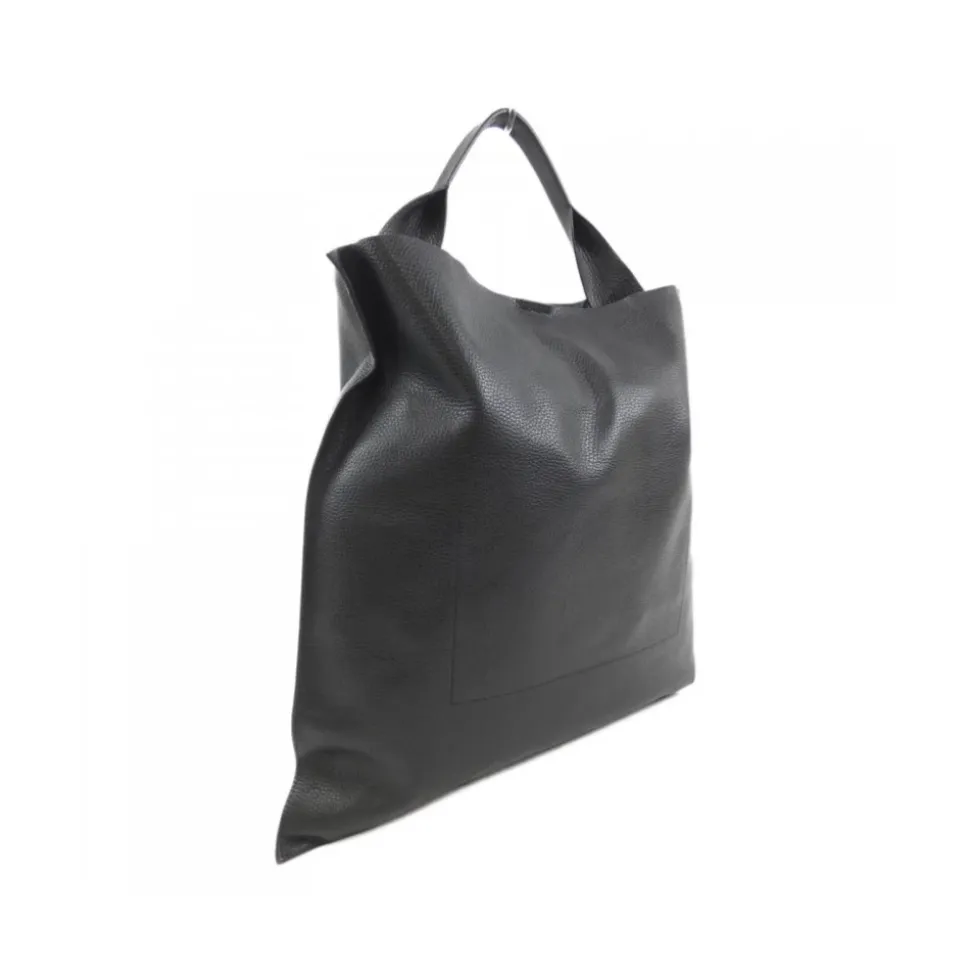 Elegante Handtasche aus Schwarzem Hirschleder