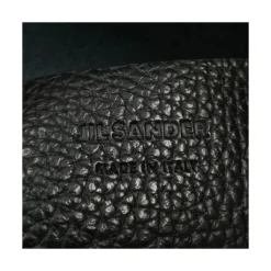Elegante Handtasche aus Schwarzem Hirschleder