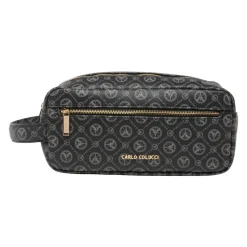 Elegante Kosmetiktasche mit Logoprint