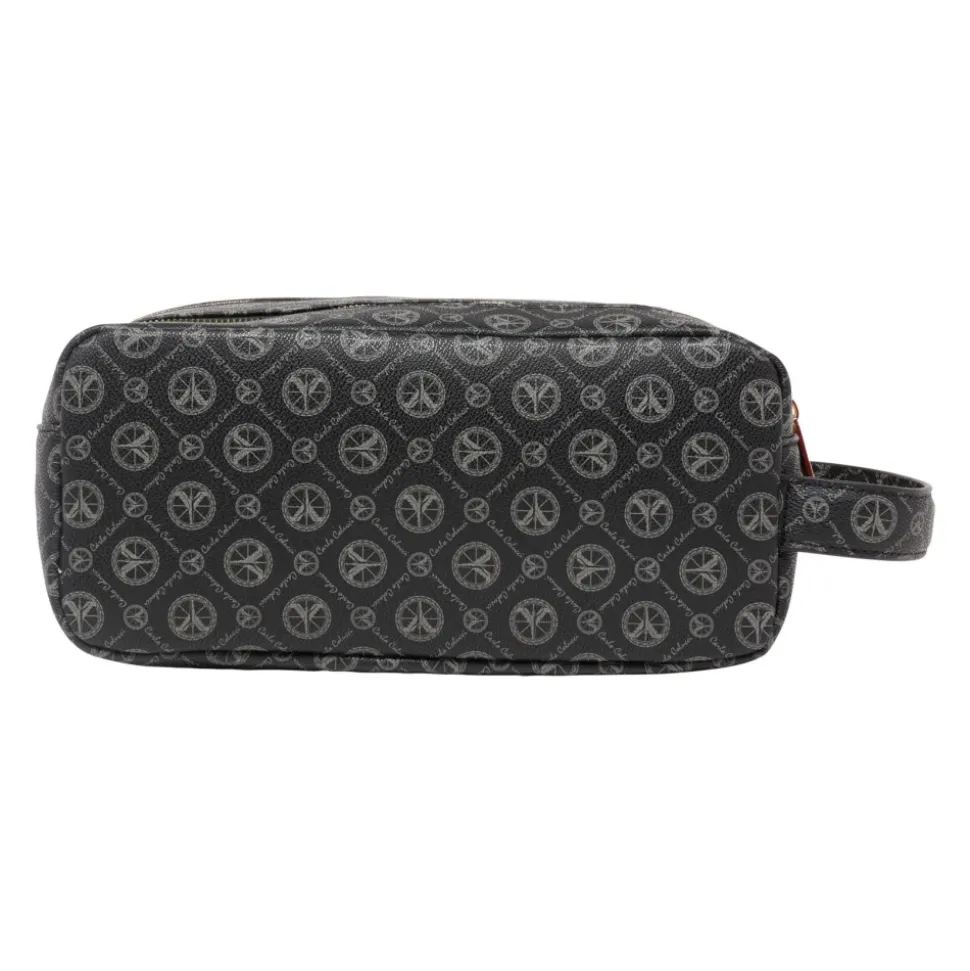 Elegante Kosmetiktasche mit Logoprint